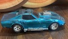 Ultra Chrome Blue Ssp Kenner Corvette V-1 V1 Race Car Toy Rip Cord Gm 70s Racer