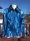 Western Show Shirt  Pleasure  Horsemanship  Leadline  Rodeo  Blues  Girls M  Usa