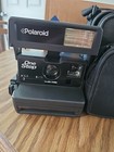 Polaroid One Step Flash Instant Camera Vintage With Strap And Bag  Manual  