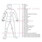 Transparent Full Latex Sleeping Bag Bodysuit With Mouth Breathing Rubber Mask Us
