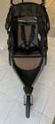 Bob Rambler Single Stroller Fabric Seat Cloth Black Gray 2016 