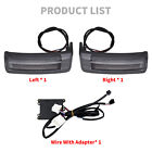 Saddlebag Turn Signal Brake Light Smoke Lens For Harley Electra Road Glide 97-13