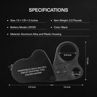 Vivosun 2-pack 30x 60x Illuminated Jewelers Loupe Foldable Magnifier W led Light