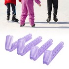 2 Pairs Skate Guards Portable Ice Skate Blade Covers Adjustable Ice Skate Blade