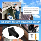 One Way Bat Door 3 Pack Black Bat Exclusion Device Bat House Deterrent Control