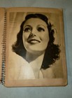 Vintage 1930s Hollywood Stars Scrap Book Rare Collectable