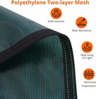 Winter Pool Cover Rectangle Safety Inground Swimming Pool Cover Green 400lbs 