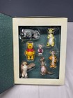 Disney Winnie The Pooh Storybook Ornament Set 7 Piece Christmas Collection
