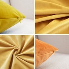 12  14  16  18  20  22  24  26  28  Velvet Cushion Cover Pillow Case Home Decor