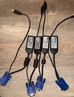 Lot Of 4 Raritan Dominion Dcim-usb Server Kvm Interface Module Adapter Cables