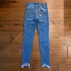 American Eagle Jeans Next Level Stretch Hi-rise Ripped Jegging Size 2 Reg Dark