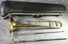 Vintage Holton Trombone Tr602 With Hard Case No Mouthpiece Usa