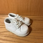 Vintage Modit Baby Shoes Pure Glossy White Size 5  2c 