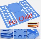 Adjustable T-shirt Clothes Fast Folder Folding Board Laundry Organizer Child  