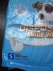 Honey Care All-absorb Super Absorbent Disposable Male Wraps - Small  50 Count