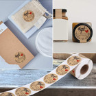 2   Thank You For Supporting My Small Business Stickers  Kraft Thank You Labels