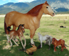 Lot Of 6 Breyer Horses Of Various Sizes 4 Broken As-is For Restoration repair