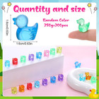 250g Mini Resin Ducks  Multicolor Tiny Ducks  Miniature Duck Little Duck Figures