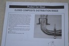 Chatsworth  cpi   10812-001 Closed Composite Distribution Wire Rings  Lot Of 10 