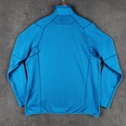 Patagonia R1 Pullover Mens Large Balkan Blue 1 2 Zip Grid Fleece Polartec 40110