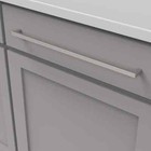 Skylight Collection 18 In  Modern Stainless Steel Bar Pull Handle For Kitchen  B