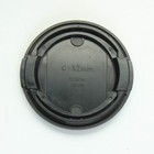 Canon 52mm - Black Plastic Snap-on Front Lens Cap - Vintage