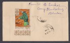 Bhutan - 1988 Registered Envelope To Calcutta India With 3-d Stamp