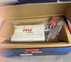 New Pyle Marine Amplifier Kit Plmrmb4cw White 4-channel Bluetooth Boats Sound