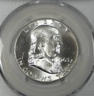 1963 Franklin Half Dollar Certifiied Pcgs Ms 65 Silver 50c