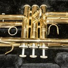 Bach Aristocrat Tr-600 Trumpet With Hard Case Used Minimum Rust