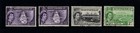 Montserrat 1953-62 Set   Dies  Sg 136a 149a  157  Fine Used  Cat   111