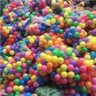 100pcs Ball Pit Balls Plastic Balls 5 5cm Ocean Ball For Swim Pit Pool Playpen