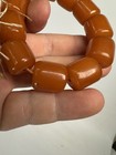 Formed Caramel Amber Bakelite Islamic Prayer Rosary Tasbih Misbaha Bracelet