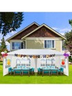 10 x20  Pop Up Party Tent Gazebo Wedding Canopy With 6 Sidewalls cream White