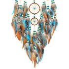 Dream Catcher Handmade Turquoise Dream Catchers With Feathers Large Wall Decor