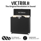 Victrola Collector     Record Storage Case     Holds 30  Vinyl Turntable