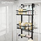 Over The Door Shower Caddy - 3 Tier Adjustable Shower Organizer Hanging With    