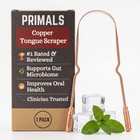 Natural Copper Tongue Scraper For Fresh Breath   Oral Health - Eco-friendly Deto