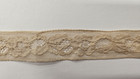 Vintage antique  Beige  1  Cotton Lace  10 Yards