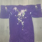 Japanese Kimono Yukata Purple 