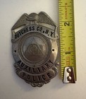 Obsolete Dutchess County New York Auxiliary Badge 