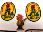 Vtg  National Campers And Hikers Association Ncha Patch Lot   Bizzy Beaver Pin