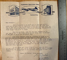 Early 1930s Fox Photo Co Official Letterhead From Carl Newton Expired Film