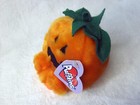 Puffkins Pumpkin Jack O Gourdy Halloween W tag Small Stuffed Plush Vintage