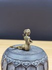Chinese Bronze Copper Statue Hand Carved Girl Figurine