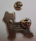 Chinese Crested Powder Puff Dog Fine Pewter Pin Jewelry Art Usa Made