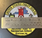 Uscg National Aids To Navigation School Aton Yorktown Va Coast Guard Patch Nos