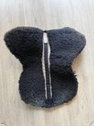 Medium Mattes Sheepskin Black Half Pad  schooling Condition 