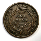 1837 Liberty Not One Cent Hard Times Token Ht-51 F-vf Condition