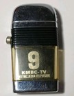 1960 s Vtg Scripto Vu Lighter Vintage Kmbc Tv Kansas City Microphone Advertising